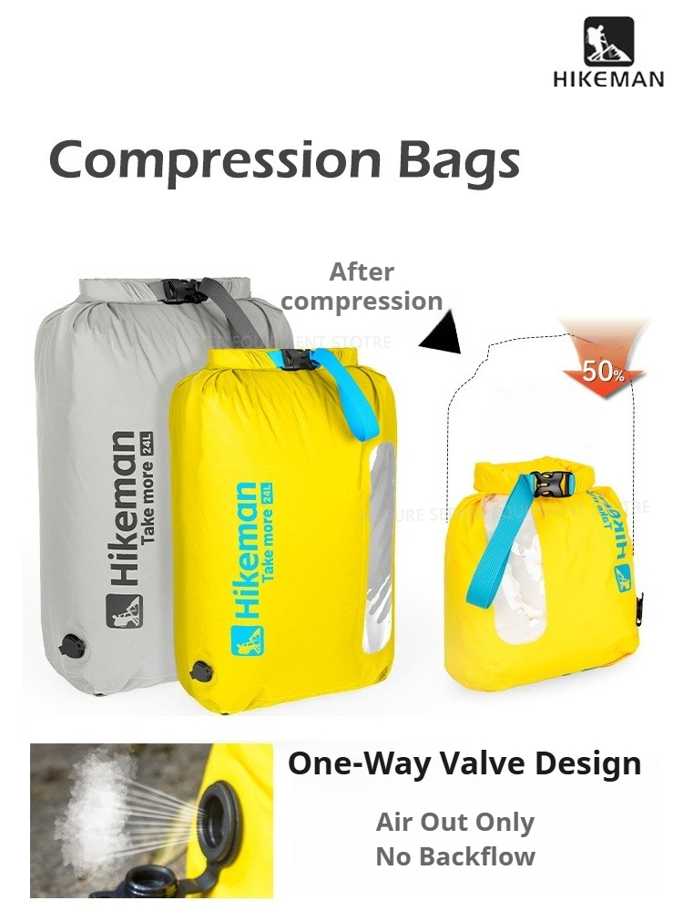 HIKEMAN Vacuum Compression Bag - Dry Bag Roll Top review and price