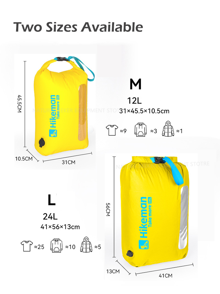 HIKEMAN Vacuum Compression Bag - Dry Bag Roll Top review and price